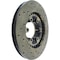 Centric Parts Sport Drilled/Slotted Brake Rotor, 127.46025R 127.46025R - alternate 4